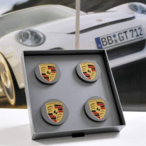 Porsche Macan 95B naafdoppen, platinum satin gloss 00004460712