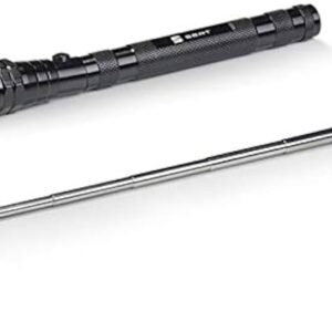 Seat 000087640B041 zaklamp zwart lamp telescoopfunctie uittrekbaar